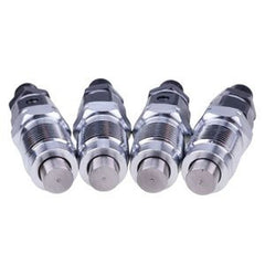 4 Pcs Fuel Injector 093500-3190 for Mitsubishi S4E/S4S/4DQ50 Engine