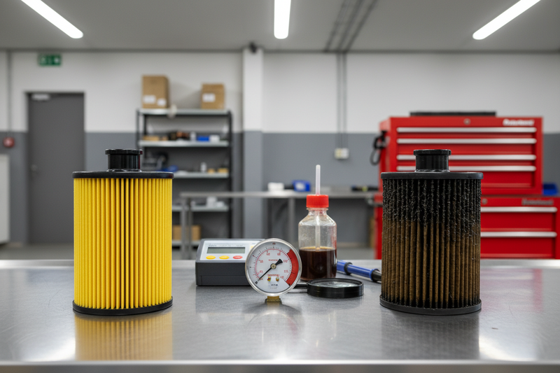 How to Diagnose a Clogged Hydraulic Oil Filter?