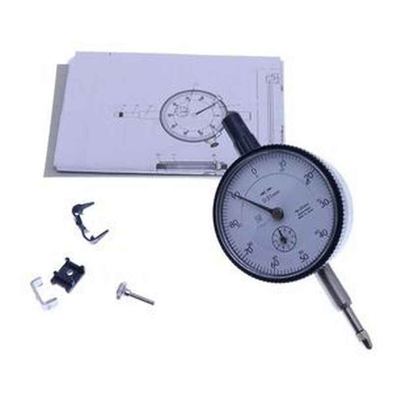 Precision Dial Indicator 2046S 0-10mm 0.01mm Resolution for Mitutoyo