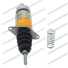 Diesel Shut Down Solenoid 1500-2171 1502-12A2U1B2S2 12V Fit for Woodward - Buymachineryparts