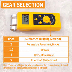 Digital Concrete Moisture Meter for Slabs & Screeds