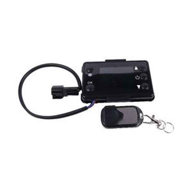 Digital Thermostat Switch w/ Remote for 12V/24V Diesel Parking Heater