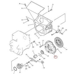 Clutch Plate 3EB-10-21610 for Komatsu Forklift FD20-11 FD25-11 buymachineryparts