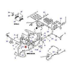 Diode 08020-10000 for Komatsu Engine 4D95L PC210-6 PC220-6 PW140-7 WA120-3 WA180-3 WA250-3 WA320-3 WA380-3
