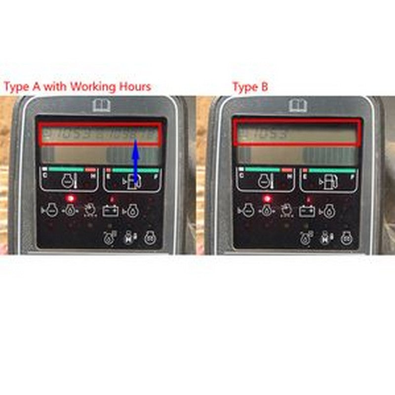 for Komatsu PC200-6 PC220-6 PC240-6 Excavator 6D95 Engine Display Screen Gauge Cluster 7834-73-4000 - Buymachineryparts