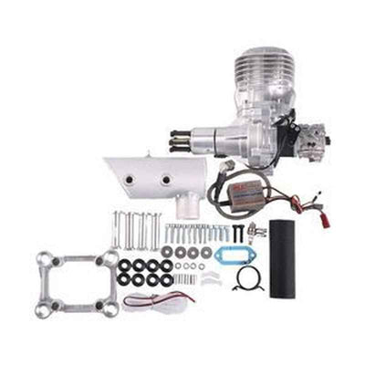 Single Cylinder 2-Stroke Gas Engine for Large RC Aircraft