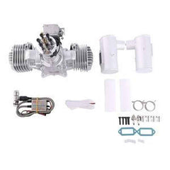 DLE-170 Twin Cylinder Gas Engine for High-Performance RC Aircraft