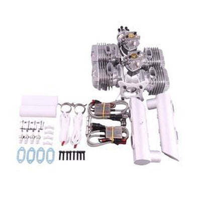 DLE-222 4-Cylinder Gas Engine for High-Performance RC Aircraft