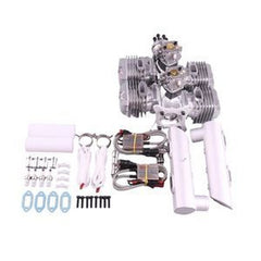 DLE-222 4-Cylinder Gas Engine for High-Performance RC Aircraft