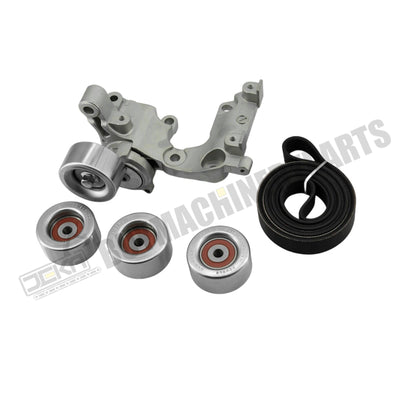Drive Belt Tensioner Idler Pulley Kit Fit for 2005-2015 Toyota Tacoma, 2005-2012 Tundra, 2003-2009 4Runner, 2007-2009 FJ Cruiser, Compatible with 4.0L V6 1GRFE Only