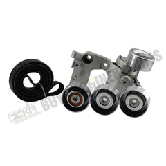 Drive Belt Tensioner Idler Pulley Kit Fit for 2005-2015 Toyota Tacoma, 2005-2012 Tundra, 2003-2009 4Runner, 2007-2009 FJ Cruiser, Compatible with 4.0L V6 1GRFE Only