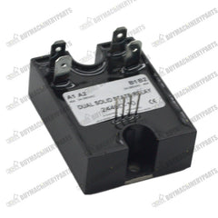 Dual Solid State Relay Sad2440 SSR 4-15vdc Input 280vac 40a Random Turn on - Buymachineryparts