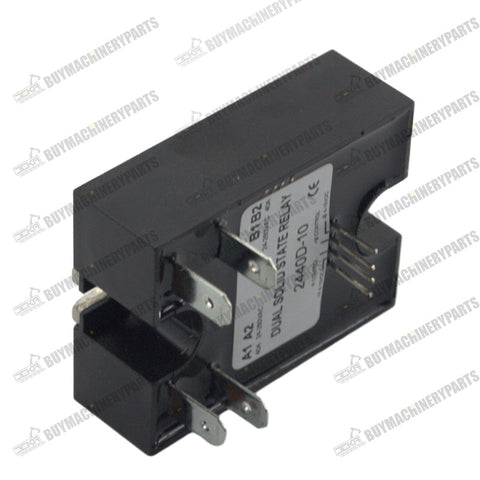 Dual Solid State Relay Sad2440 SSR 4-15vdc Input 280vac 40a Random Tur ...