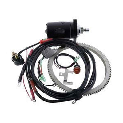 Electric Start Motor Kit Flywheel E48CMH for Yamaha Outboard 48HP