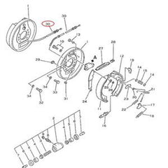 Emergency Brake Cable 3EB-30-11131 for Komatsu Forklift FD Series