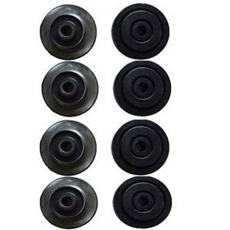 Engine Mounting Cushion Damper Set 135-01-31260 & 124-01-21110 for Komatsu PC150-PC380 Excavators