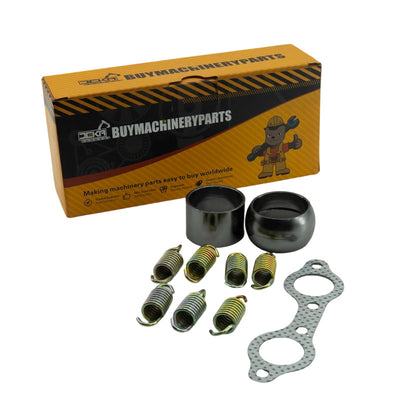Kit de reconstrução de junta e mola de escapamento 5811511 3610047 7041804 para Polaris RZR 800 Sportsman 600 700 Ranger 800 