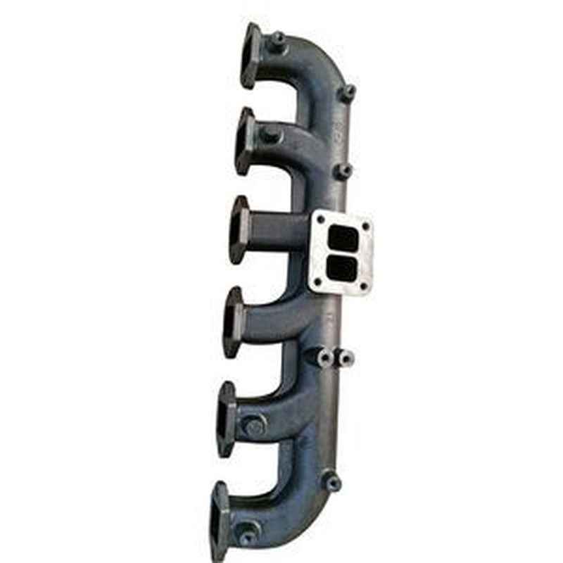Heavy-Duty Exhaust Manifold for Kobelco Excavators SK300-6 SK320-6 SK290-6 SK330-6, Mitsubishi 6D16 Engine