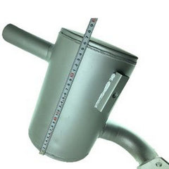 Exhaust Silencer Muffler Non Turbo 123/00307 for JCB 3D-4 4CN-4 3CX 3CX-2 3CX-4 - Buymachineryparts