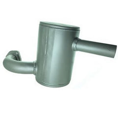 Exhaust Silencer Muffler Non Turbo 123/00307 for JCB 3D-4 4CN-4 3CX 3CX-2 3CX-4 - Buymachineryparts
