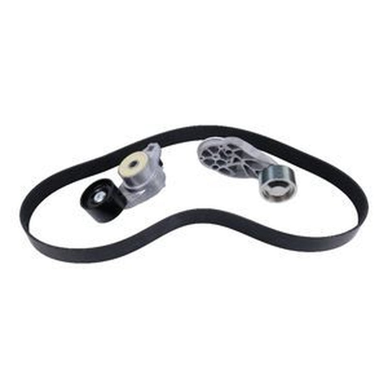 Fan Tensioner & Belt Set 21714847 & 20582558 for Volvo D13 Engine (12 Grooves)