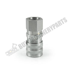 Female Hydraulic Flat Face Quick Coupler 153-2994 for Caterpillar CAT 232 226B 246C 242 272C 262C 236D 262 252