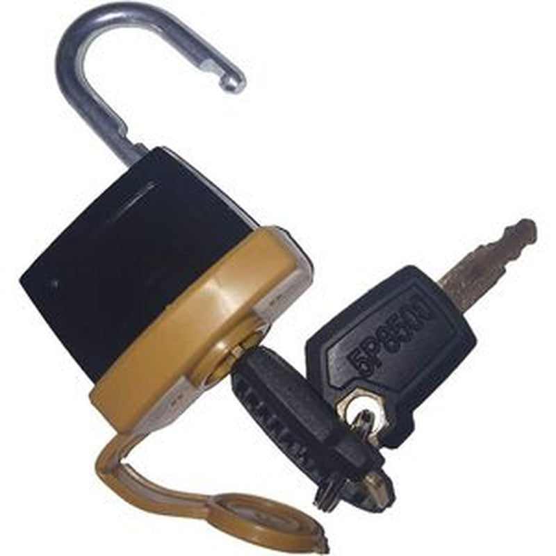 Filler Cap & Padlock Set 142-8828 & 246-2641 for Caterpillar CAT Loaders buymachineryparts