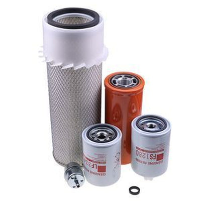 Filter Kit for CASE 580 Super K Backhoe Loader (Non-Turbo) 4-390 Engine