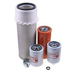 Filter Kit for CASE 580 Super K Backhoe Loader (Non-Turbo) 4-390 Engine