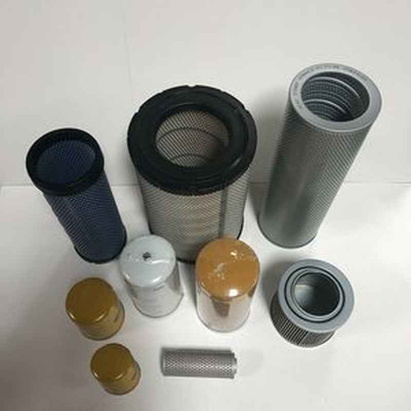 Filter-Set Für Hitachi Minibagger EX 30 UR – Öl-, Luft- & Kraftstofffilter – Auch Einzeln