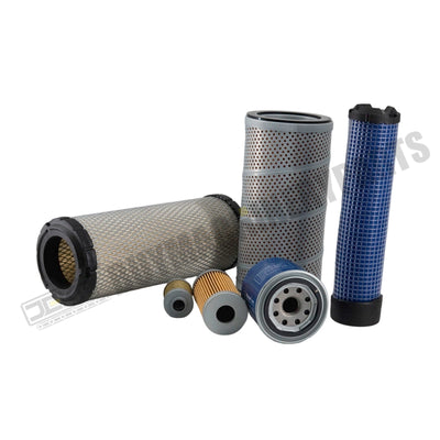 Filter Kit for Yanmar Engine 3TNE88 Takeuchi Excavator TB135