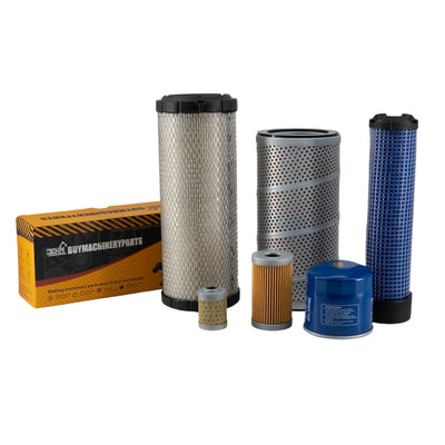 Filter Kit for Yanmar Engine 3TNE88 Takeuchi Excavator TB135