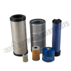 Filter Kit for Yanmar Engine 3TNE88 Takeuchi Excavator TB135