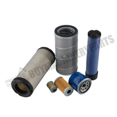 Filter Kit for Yanmar Engine 3TNE88 Takeuchi Excavator TB135