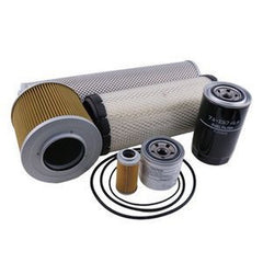 Heavy-Duty Filter Kit for Yanmar 4TNV98 Engine, Doosan/Daewoo DH80-7 Excavator