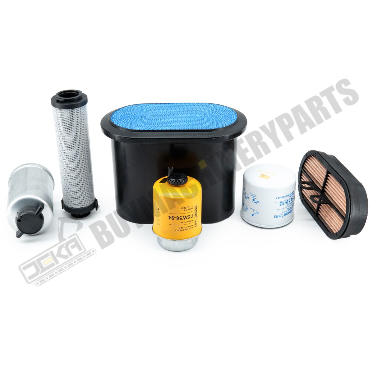 Filter Service Kit 32/925682 32/925683 for JCB Engine 444 448 Backhoe Loader 3CX 4CX