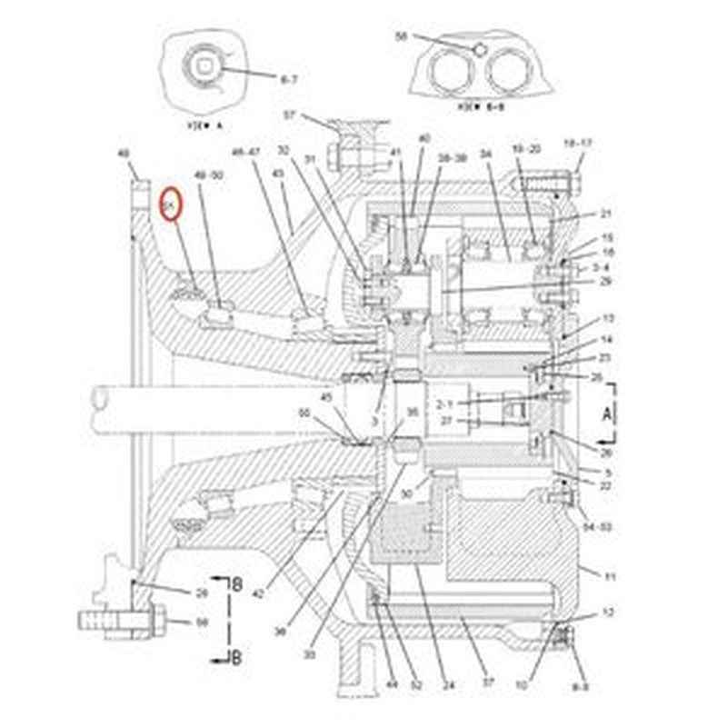 Floating Oil Seal 173-3071 for Caterpillar CAT D9R Tractor