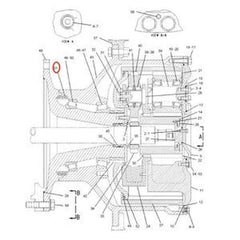 Floating Oil Seal 173-3071 for Caterpillar CAT D9R Tractor
