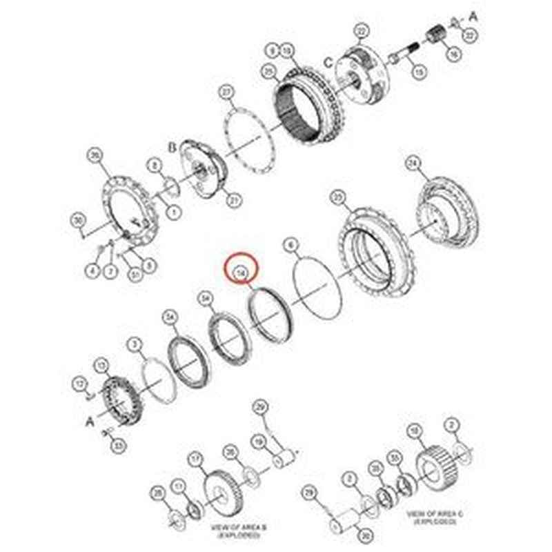 Floating Oil Seal 174-4874 for Caterpillar CAT Excavators 320D 320DL 320E 323DL 315C 323EL 318EL