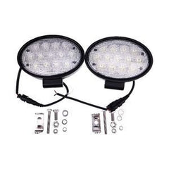 Faro de inundación de 4 piezas AH212522 AH212576 para tractores John Deere 7630-9620