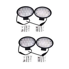 4-Piece Floodlamp AH212522 AH212576 for John Deere 7630-9620 Tractors