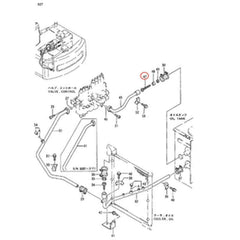 Hydraulic Flow Control Valve 4266481 for Hitachi EX100-2 EX100-5 EX120-5