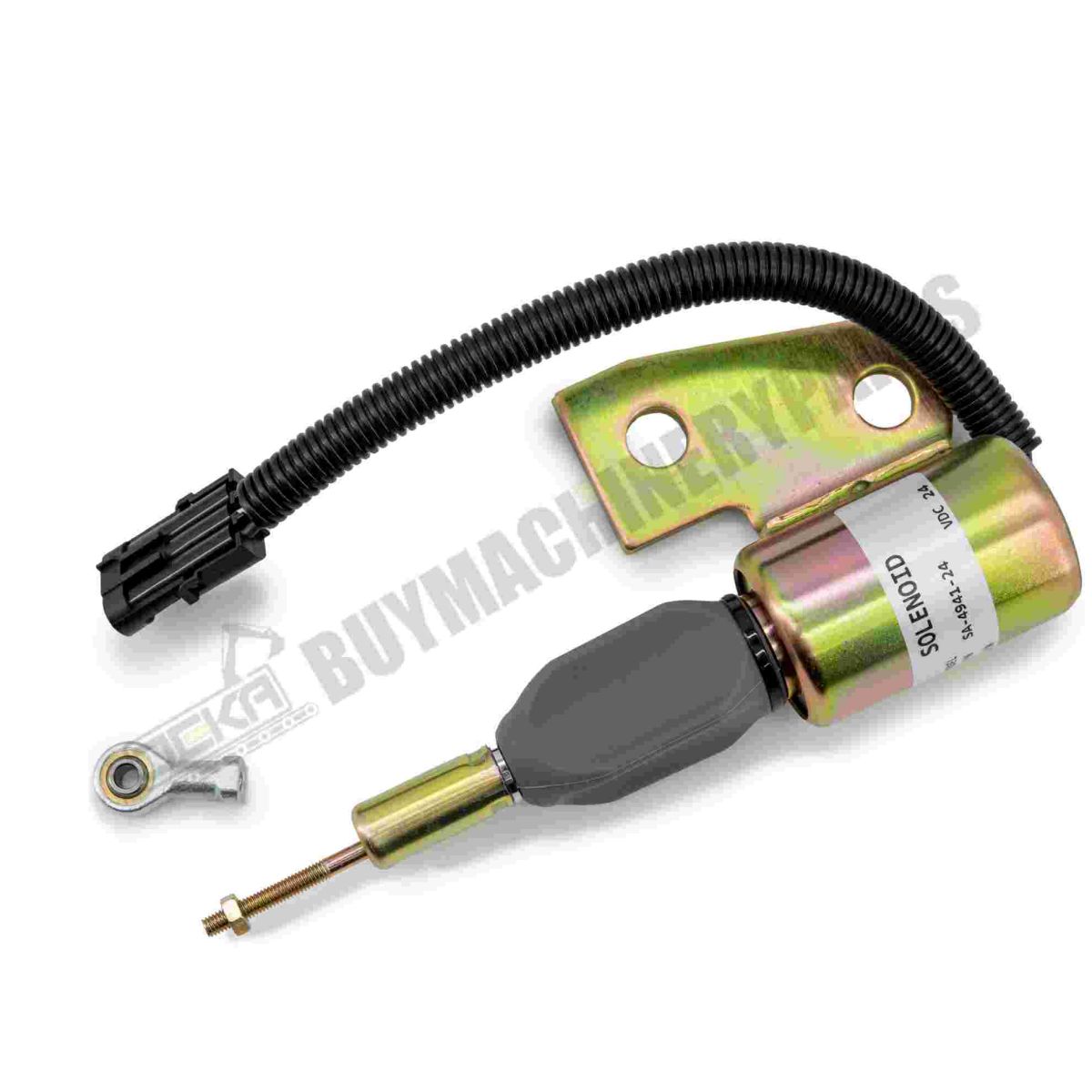Diesel Fuel Shutoff Solenoid 3964628 24V Construction Machinery Fit for Cummins