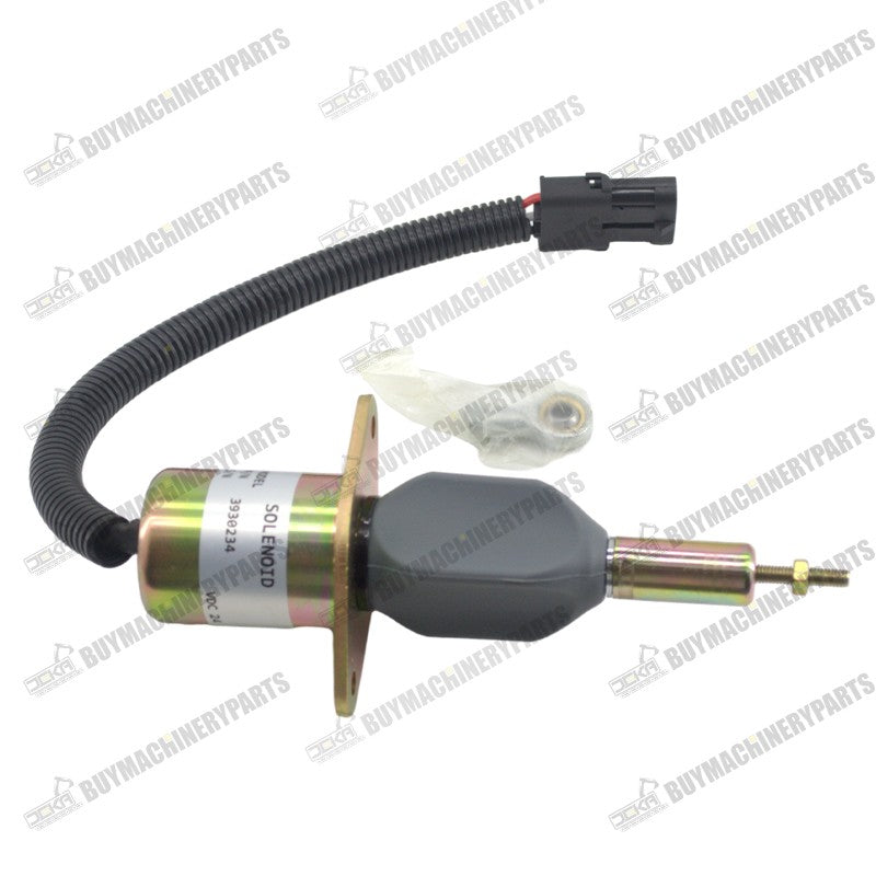 For Cummins 6CT 8.3L Komatsu Excavator PC350-7 24V Diesel Shut Off Solenoid 3930234 - Buymachineryparts