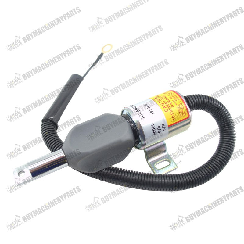 For Gehl CTL70 Mustang MTL20 Track Loader Isuzu Engine 4JG1-TPA 12V Fuel Shut Off Solenoid 185208 - Buymachineryparts