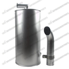 For Hitachi Excavator EX100-3 EX100M-3 Muffler 4255657 - Buymachineryparts