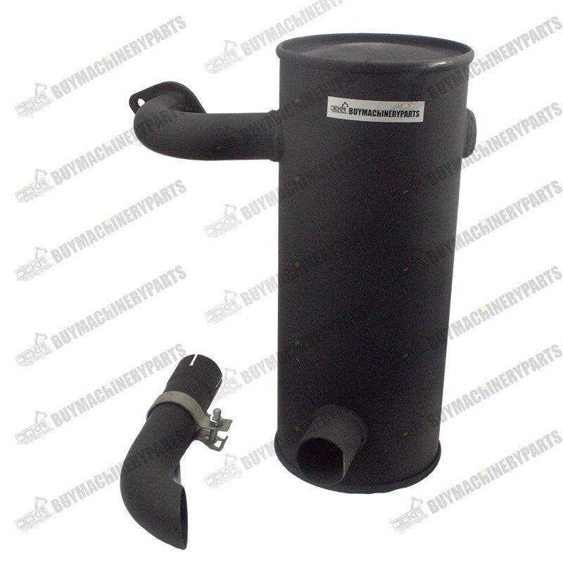 For Hitachi Excavator ZX70 Isuzu Engine 4JG1 Muffler Silencer 4448024 4638006 - Buymachineryparts