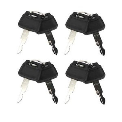 8-Piece Ignition Key Set K250 2420WL2420 for Kobelco/Case/New Holland Excavator