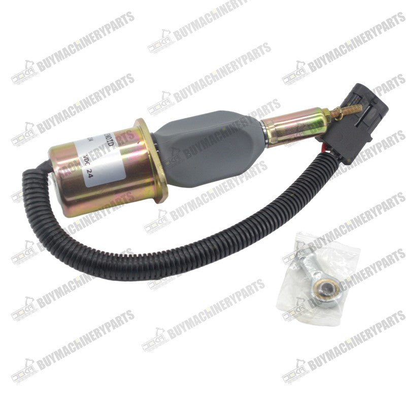 24V Stop Solenoid 6742-01-0330 for Komatsu PC300-6 850B 870B GD650A-2 WA320-3 WA380-3 WA420-3 - Buymachineryparts