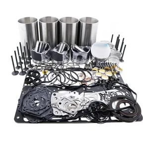 For Komatsu Backhoe WB70A-1 Yanmar Engine 4TNE98 Komatsu Engine 4D98E Intake Valve 4 Units 1 Set